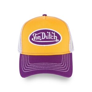 Von Dutch | Purple Gold Trucker Hat